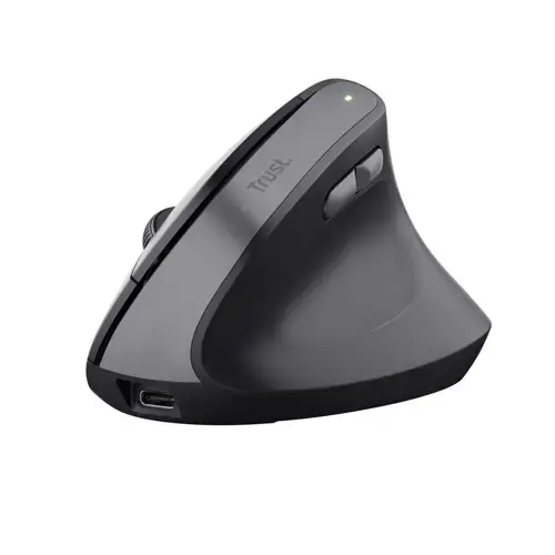 Miš TRUST Bayo II 25145, Ergonomski, Bežični, Punjivi, Crni (5 godina jamstva)-1