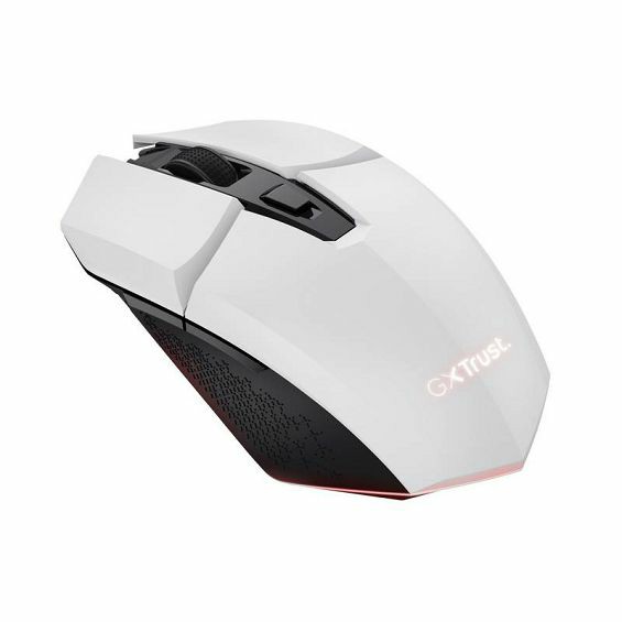 Miš TRUST GXT 110W Felox, Gaming, Punjivi, Bežični, RGB bijeli-6