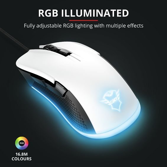 Miš TRUST GXT 922W, YBAR, gaming, RGB, žičani-5