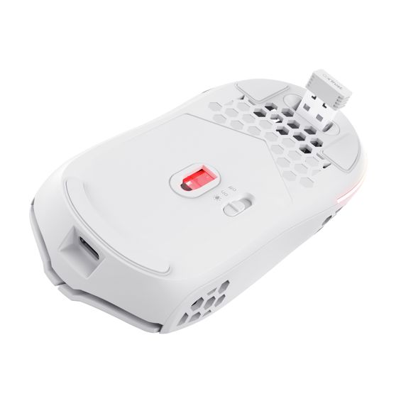 Miš TRUST HELOX GXT929W, bijeli-6