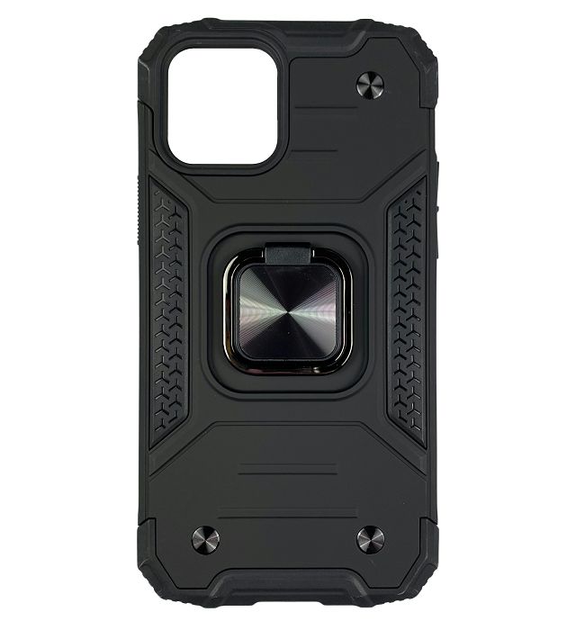 Maska za mobitel APPLE iPhone 14 PLUS 6.7 ANTI-SHOCK WITH RING II crna-0