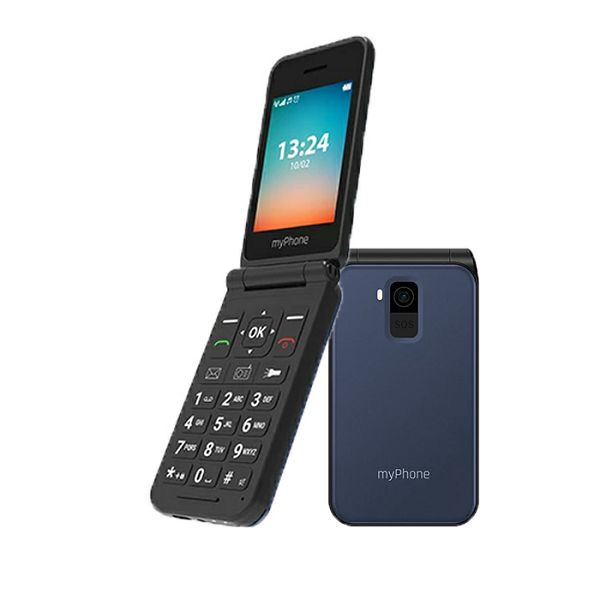 Mobitel MY PHONE Flip crno-plavi