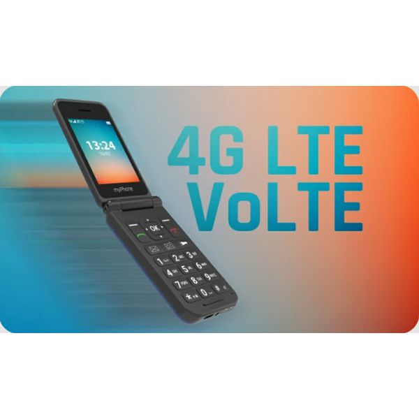 Mobitel MY PHONE Flip crno-plavi-1