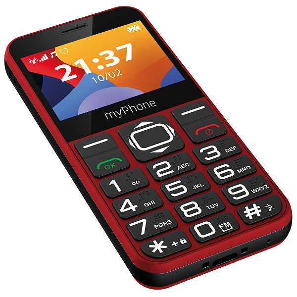 Mobitel MYPHONE Halo 3 crveni-2