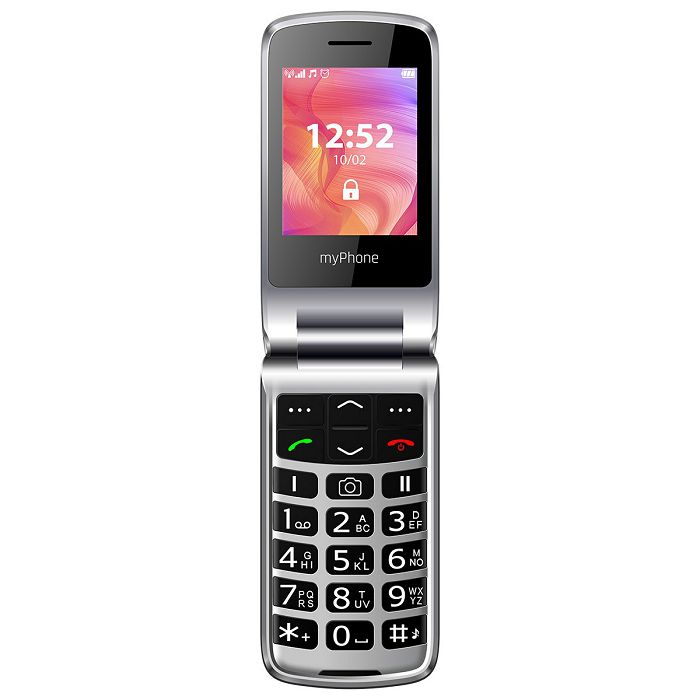 Mobitel MYPHONE Rumba 2 crni, srebrni-0
