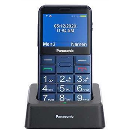 Mobitel PANASONIC KX-TU155EXCN plavi + stalak za punjenje-2