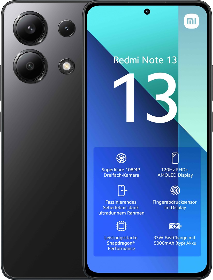Mobitel XIAOMI Redmi Note 13 6GB/128GB crni-0