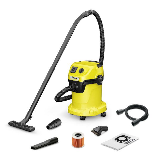 Mokro/suhi usisavač KARCHER WD 3 P V-17/4/20 Workshop (17L,1000W)
