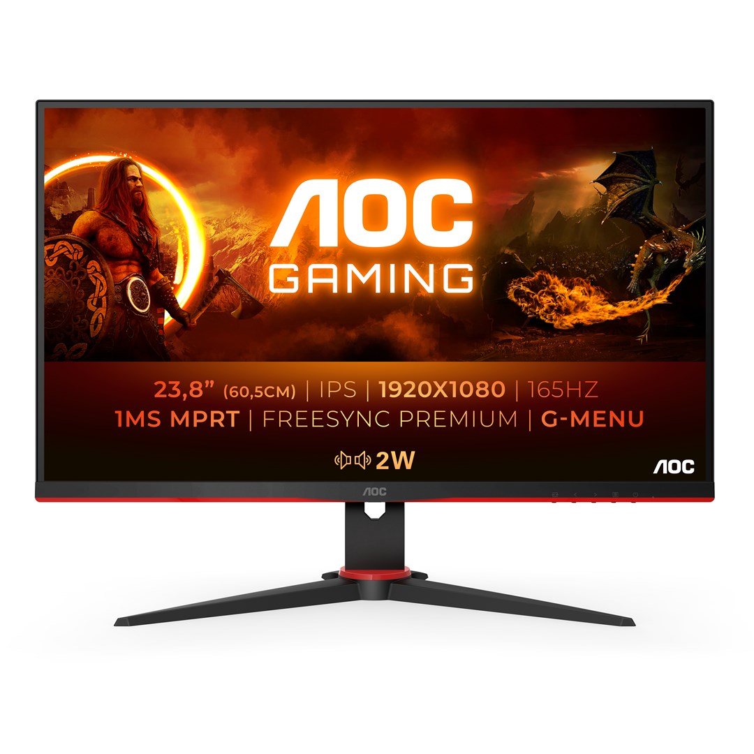 Monitor AOC 24G2SPAE 23.8" IPS 1920x1080 FHD 165Hz crno-crveni, gaming-4