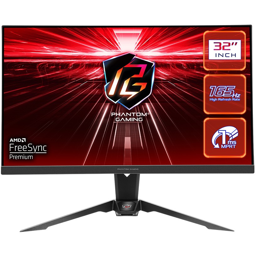 Monitor ASROCK PG32QF2B (80 cm, 2560 x 1440 piksela, Wide Quad HD) crni-0