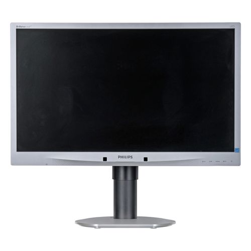 Monitor PHILIPS 241B4L (24" IPS, 60Hz, 1920 x 1080 FHD, Grade A, korišteni, srebrni)