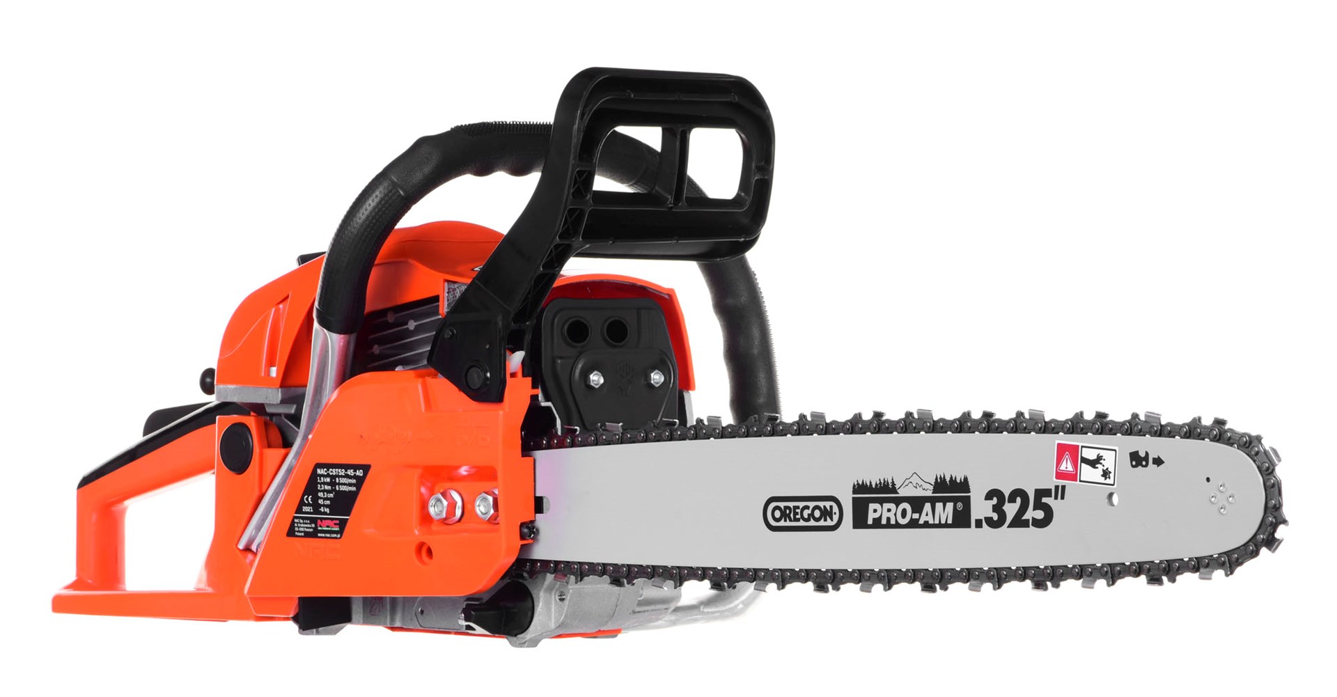 NAC OREGON CST52-45AO Petrol-driven chainsaw 3 KM 45 cm Orange-1