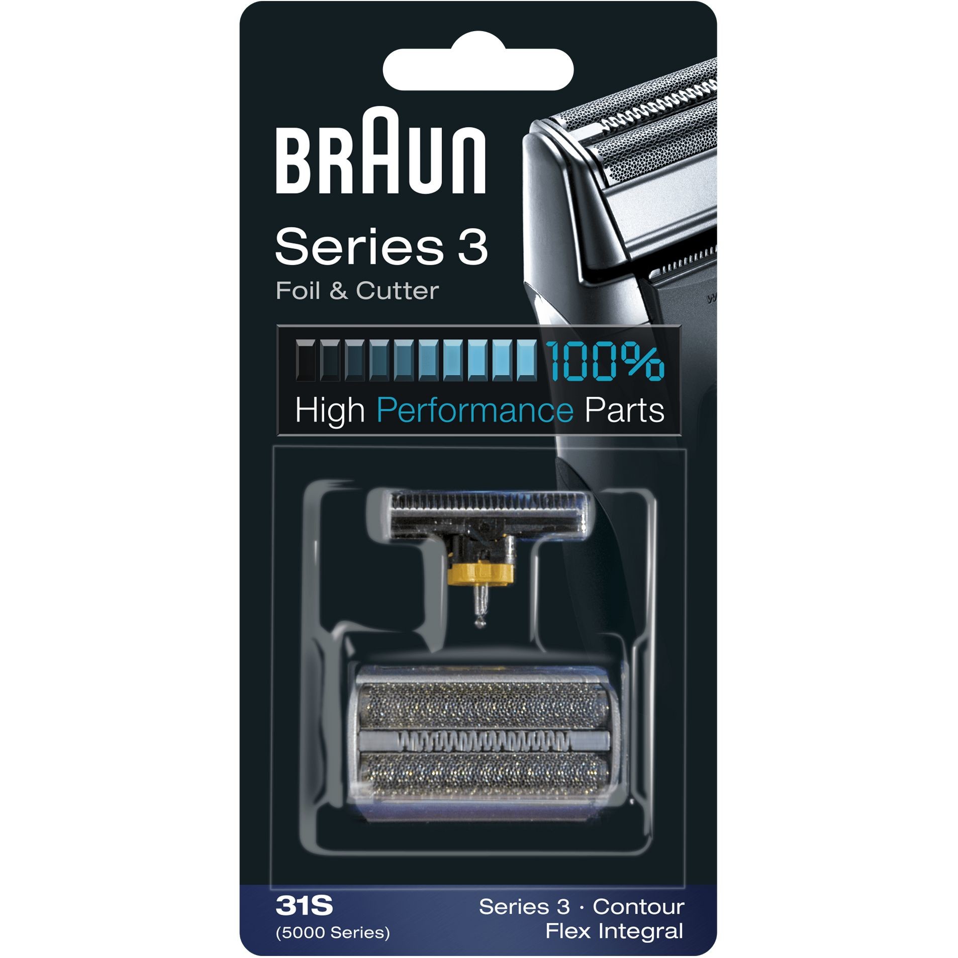 Mrežica za brijanje i podrezivač brade BRAUN 31S-1