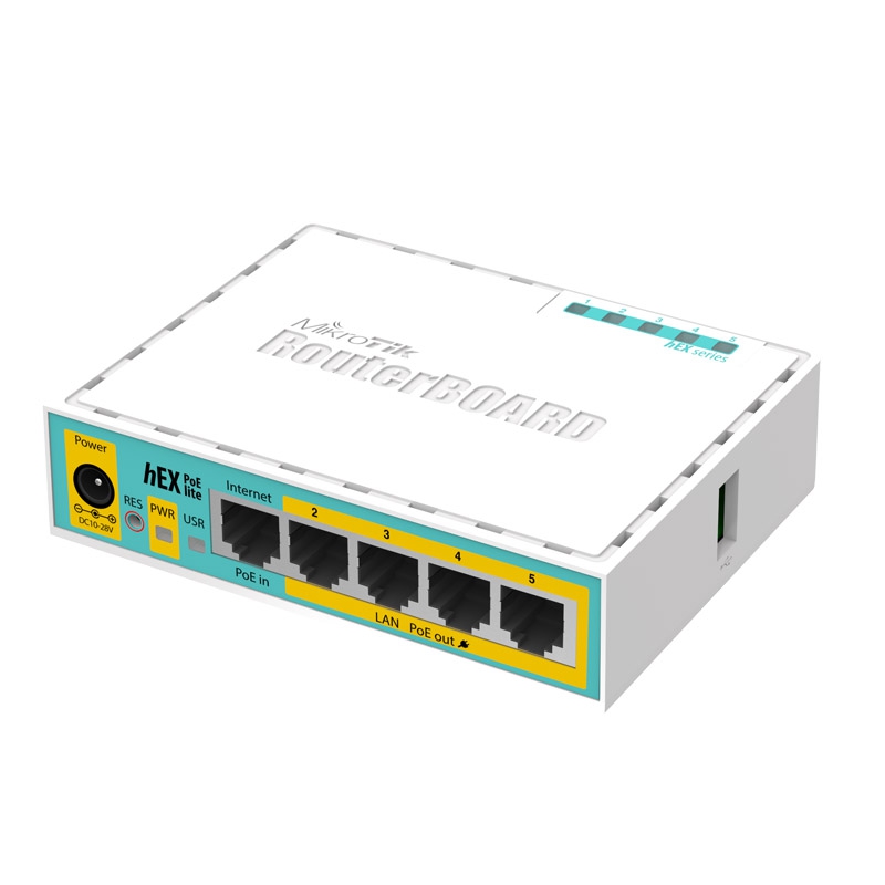Mrežna oprema MIKROTIK hEX PoE lite router (RB750UPr2)-1