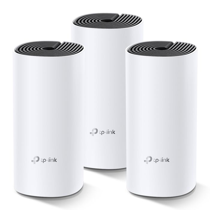 Mrežna oprema TP-LINK AC1200 Deco M4 (3 pack) Mesh Wi-Fi, 2×GLAN, 2×interna antena-0