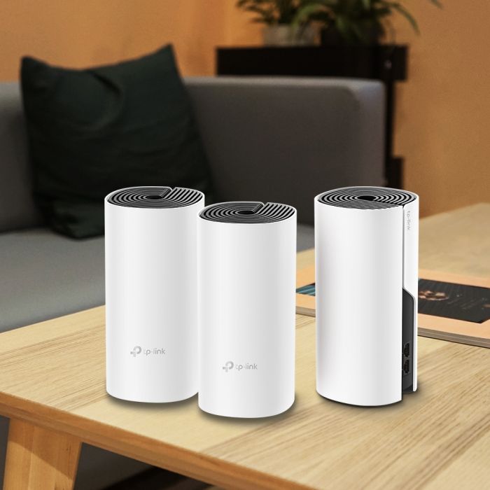 Mrežna oprema TP-LINK AC1200 Deco M4 (3 pack) Mesh Wi-Fi, 2×GLAN, 2×interna antena-6