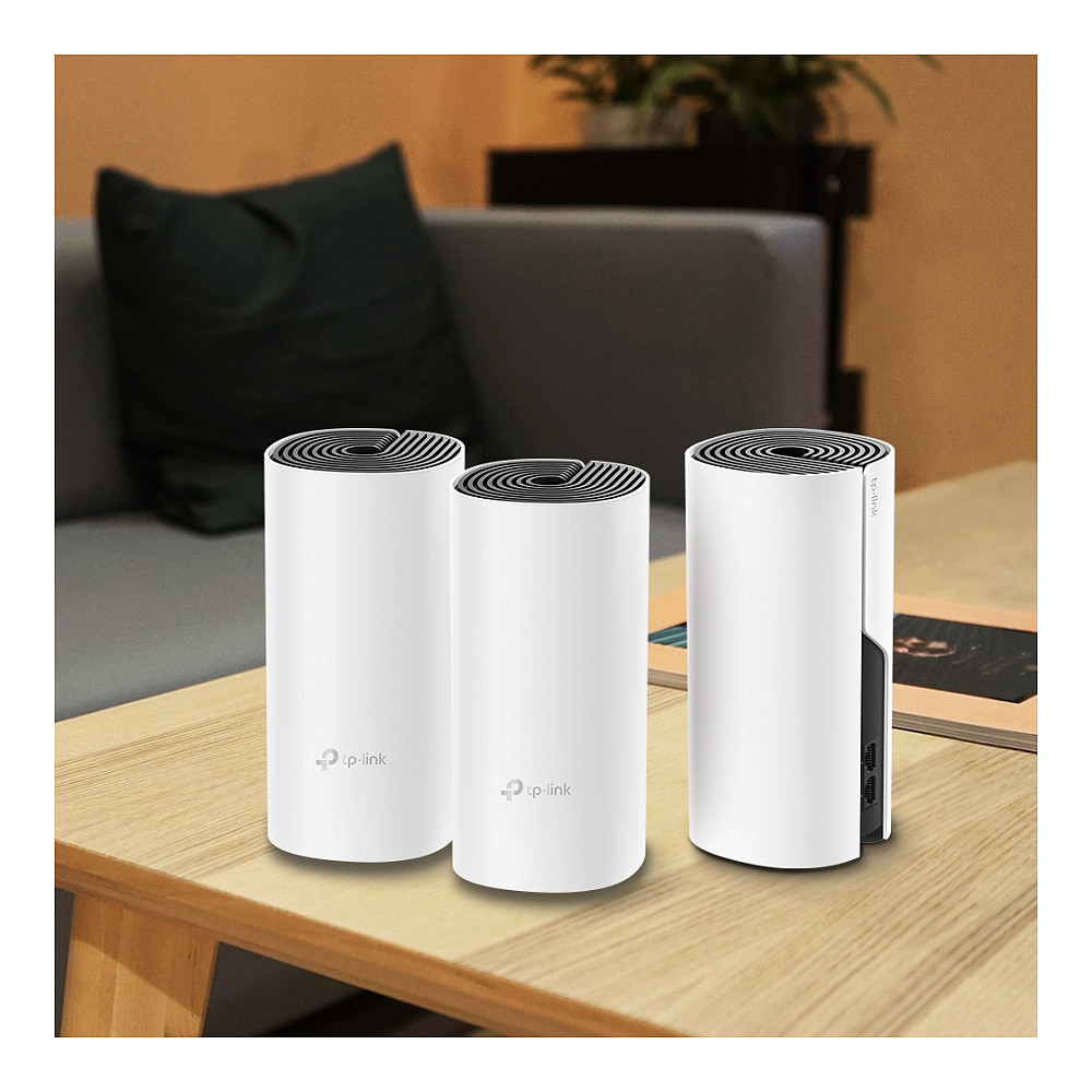 Mrežna oprema TP-LINK AC1200 Deco M4 (3 pack) Mesh Wi-Fi, 2×GLAN, 2×interna antena-11