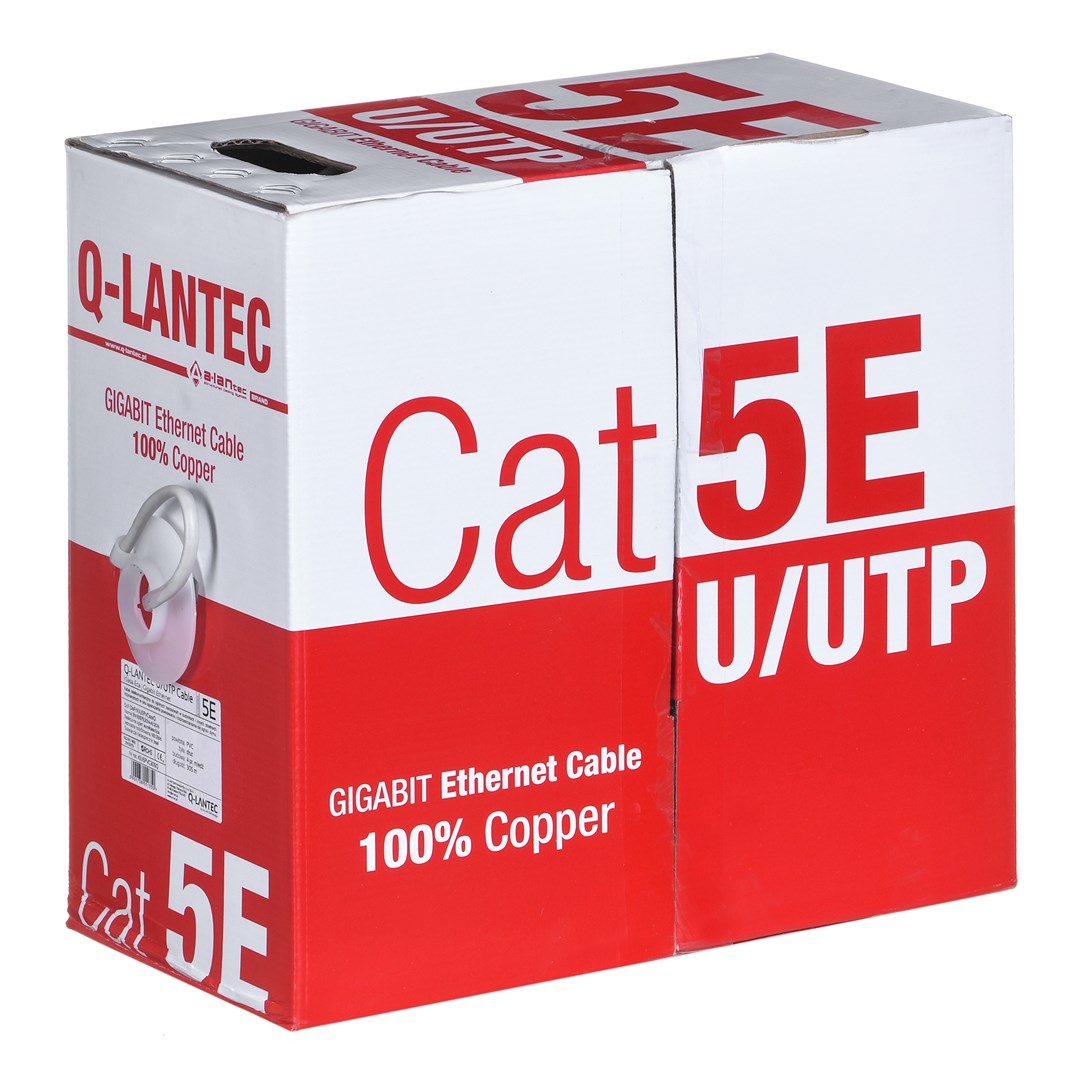 Mrežni kabel A-LAN KIU5PVC305NC 305 m Cat5e U/UTP (UTP) Sivi-1