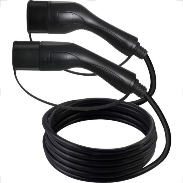 Kabel za punjenje električnih vozila DEFENZO LINEO AC22 5M (Type 2, 22 kW, 32 A, 5 m, crni)-0
