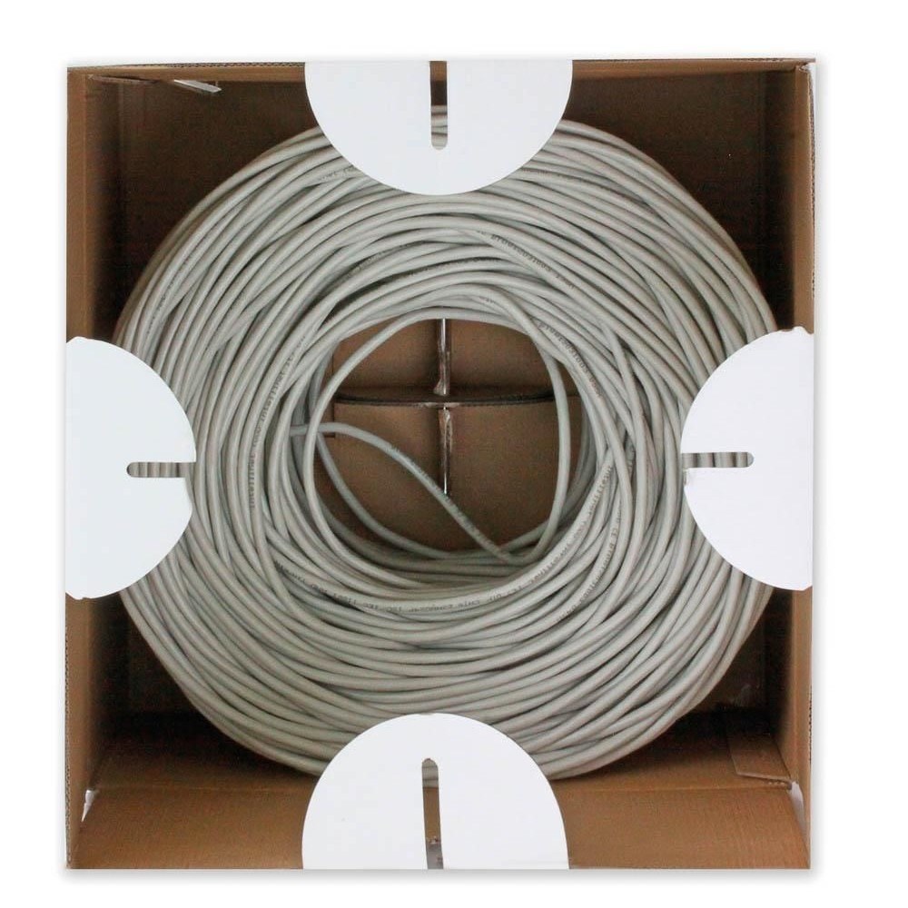 Mrežni kabel UTP Cat5e TECHLY ITP7-UTP-IC-CCA (305 m, U/UTP) sivi-4
