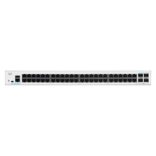 Mrežni preklopnik CISCO CBS250-48T-4X-EU (Managed L2/L3, Gigabit Ethernet, srebrni)-2