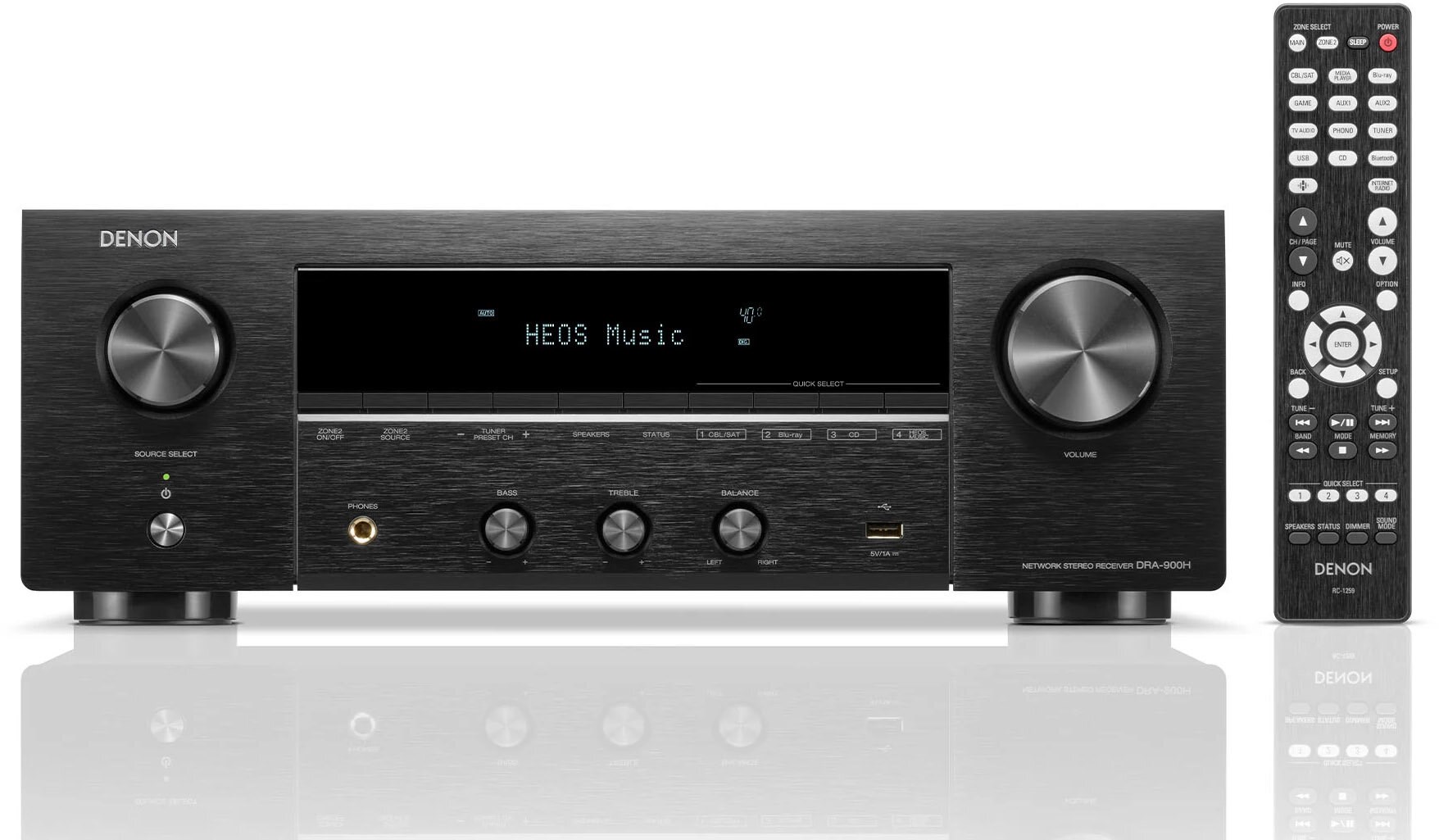 Mrežni receiver DENON DRA-900H crni-12