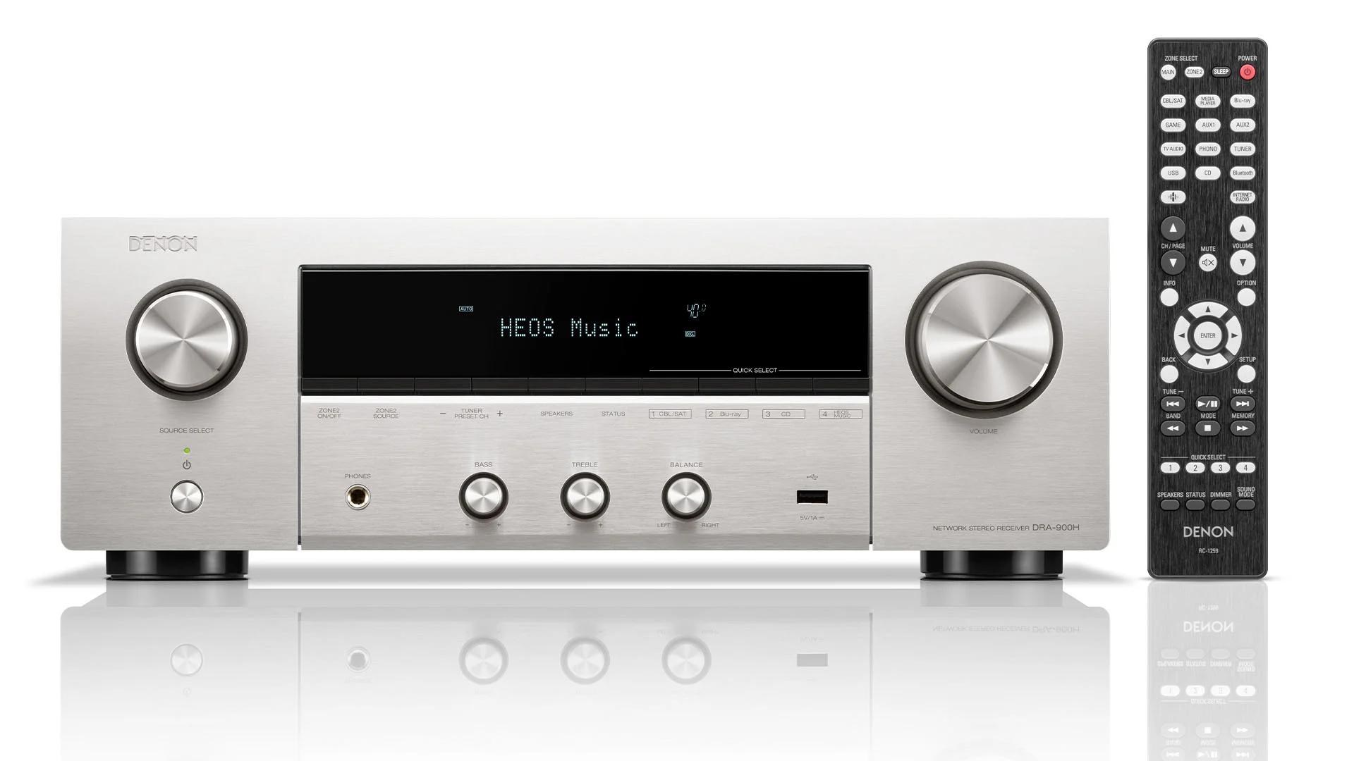 Mrežni receiver DENON DRA-900H silver-6
