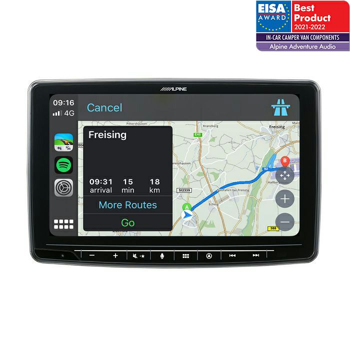 Multimedja i navigacija ALPINE INE-F904D (9", Alpine Halo9 Navi, Apple CarPlay, Android Auto)-2