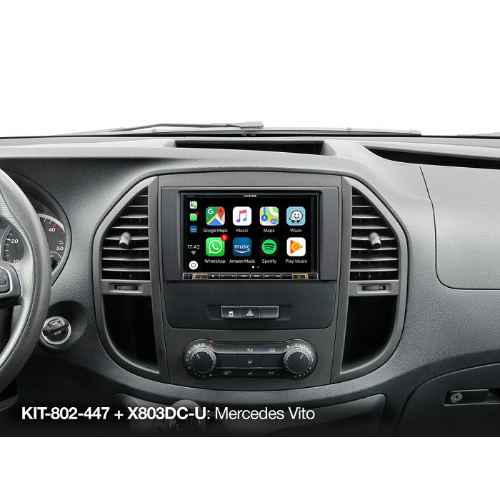 Multimedija i navigacija ALPINE X803DC-U (8", TomTom karte, značajke za kamione, Apple CarPlay, Android Auto)-2
