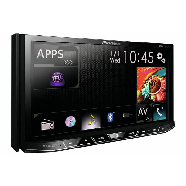 Multimedija PIONEER AVH-X8600BT (Bluetooth, USB, CD, DVD, iPhone/iPod, ANDROID)-1