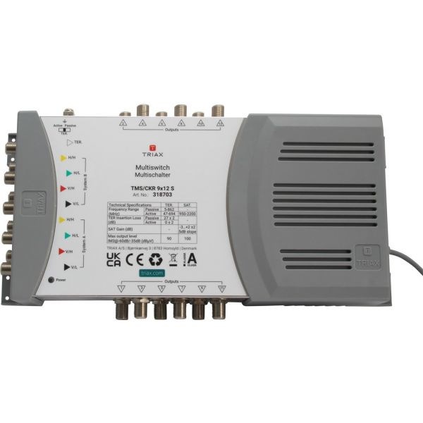Multiswitch 9/12 TRIAX 6 GG-0