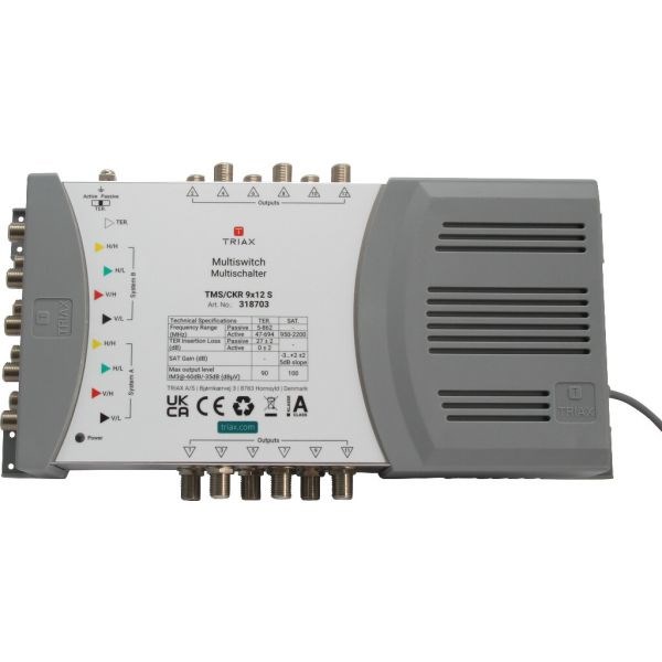 Multiswitch 9/12 TRIAX 6 GG-3