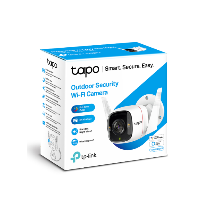 Nadzorna kamera TP-LINK Tapo C320WS 2K (IP, 4MP, IR, WiFi, žična, vanjska/unutarnja)-6
