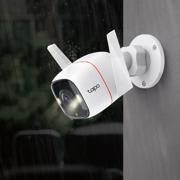 Nadzorna kamera TP-LINK Tapo C320WS 2K (IP, 4MP, IR, WiFi, žična, vanjska/unutarnja)-10