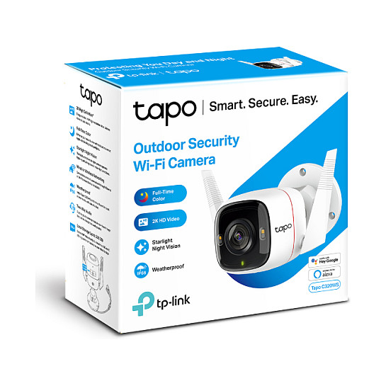 Nadzorna kamera TP-LINK Tapo C320WS 2K (IP, 4MP, IR, WiFi, žična, vanjska/unutarnja)-12