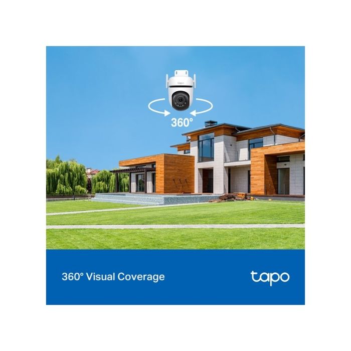Nadzorna kamera TP-LINK Tapo C520WS 2K QHD (IP, 4MP, IR, PT, AI detekcija, vanjska/unutarnja, WiFi, žična)-3