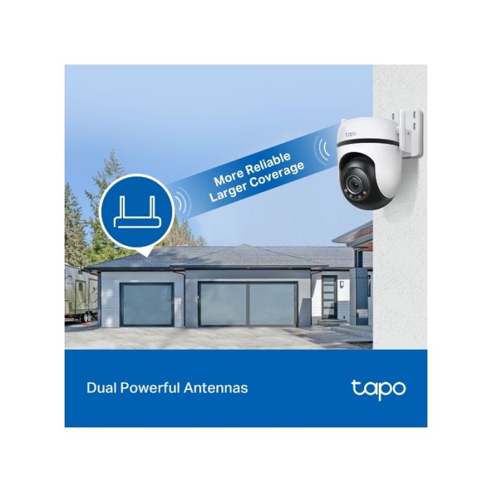 Nadzorna kamera TP-LINK Tapo C520WS 2K QHD (IP, 4MP, IR, PT, AI detekcija, vanjska/unutarnja, WiFi, žična)-6