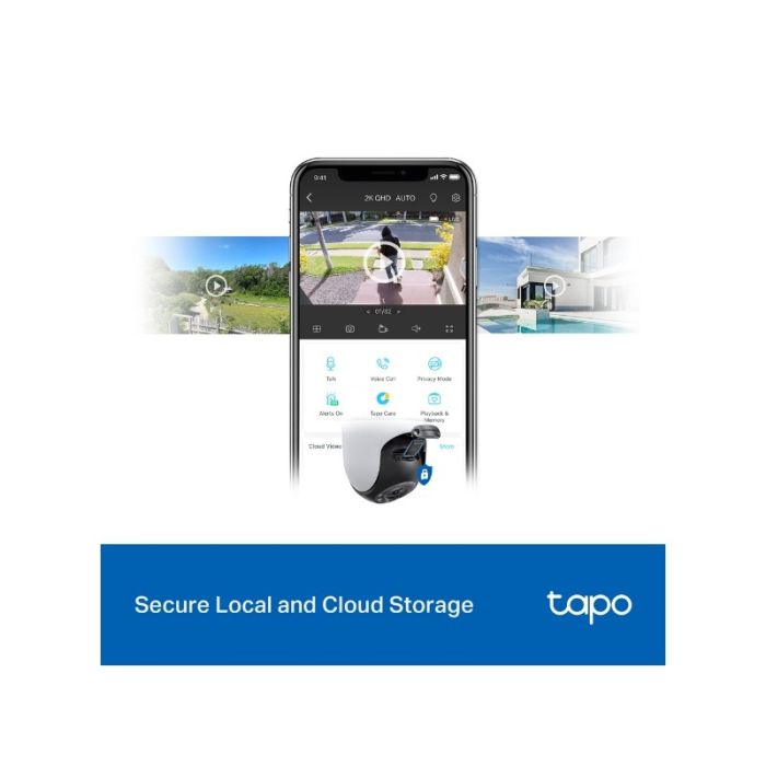 Nadzorna kamera TP-LINK Tapo C520WS 2K QHD (IP, 4MP, IR, PT, AI detekcija, vanjska/unutarnja, WiFi, žična)-8