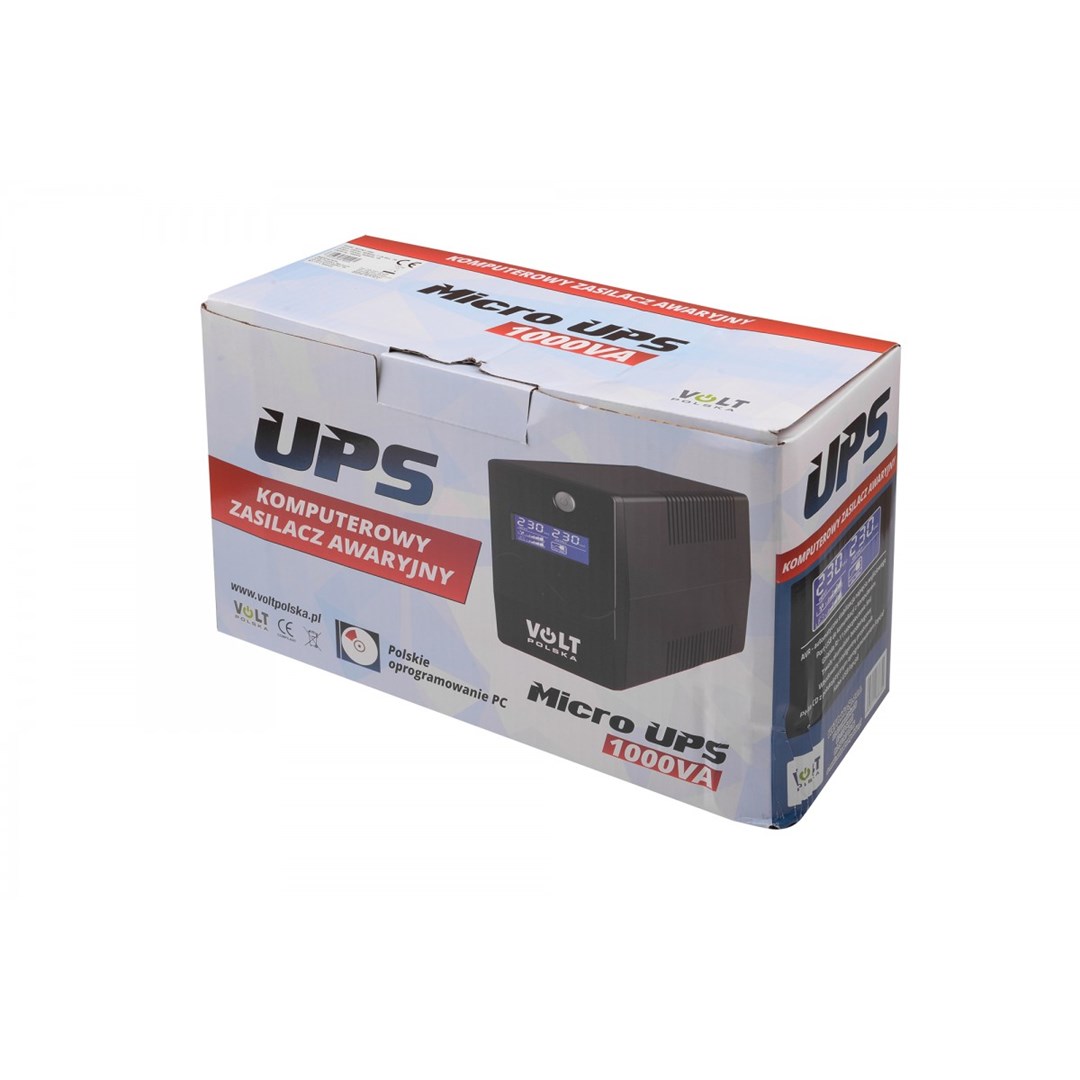 Neprekidna napajanja VOLT POLSKA MICROUPS 1000VA/600W 1*9AH (600W, 1*9AH)-6