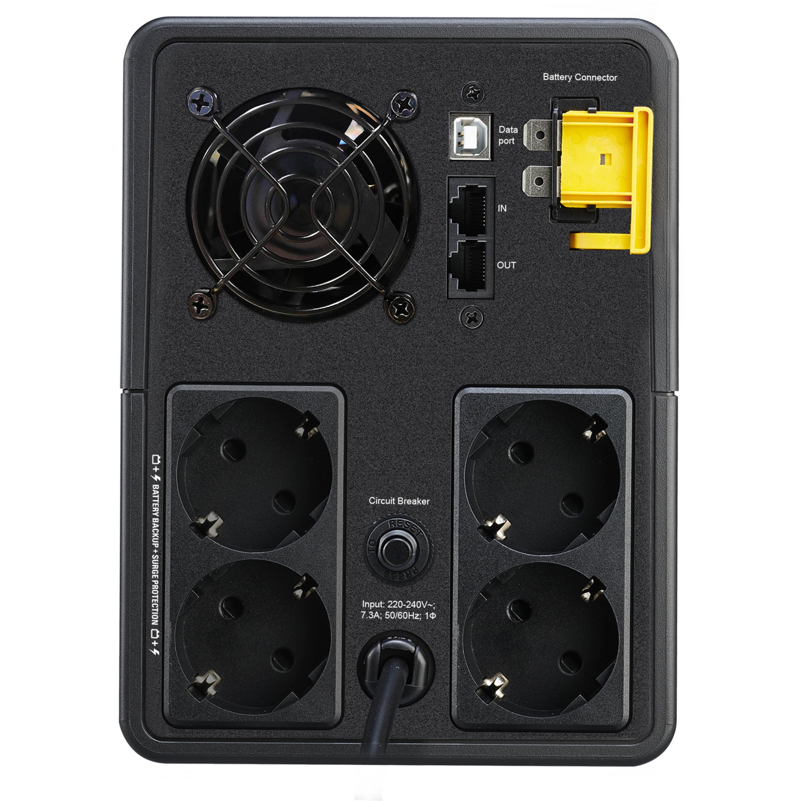 Neprekidno napajanje UPS APC BX1600MI-GR Line-Interactive (1.6 kVA, 900 W, 4 AC utičnica)-1