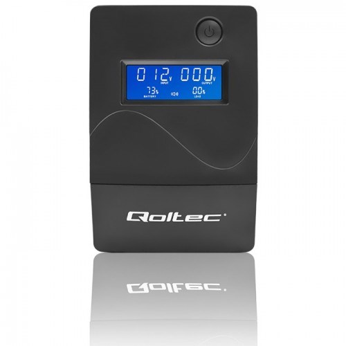 Neprekidno napajanje UPS QOLTEC Monolith (1000VA, 600W, LCD, USB, RJ45)-10