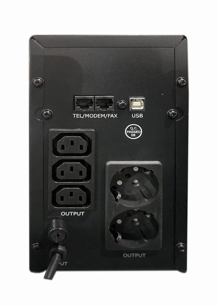Neprekidno napajanje, ENERGENIE EG-UPS-035 (Line-Interactive, 2 kVA, 1200 W, 5 AC utičnica)-0
