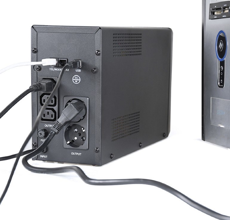 Neprekidno napajanje, ENERGENIE EG-UPS-035 (Line-Interactive, 2 kVA, 1200 W, 5 AC utičnica)-3