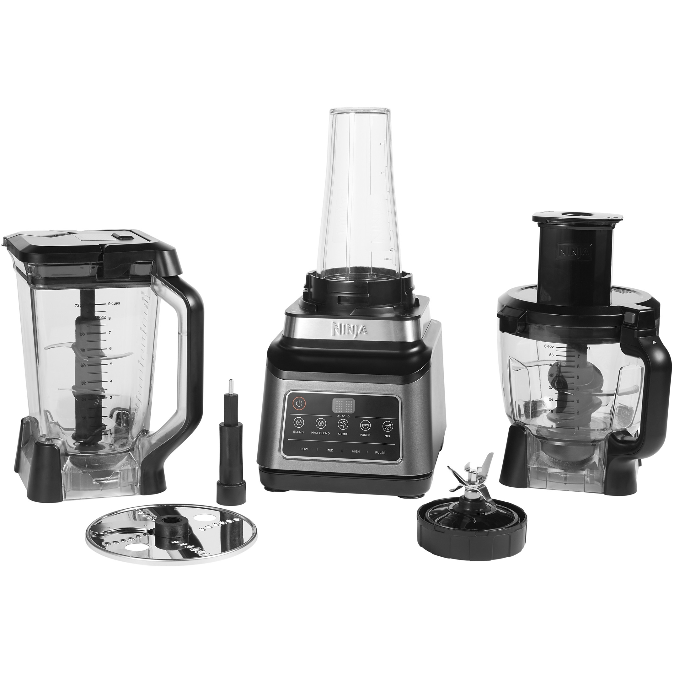 Ninja BN800 food processor 1200 W 1.8 L Black, Silver-9