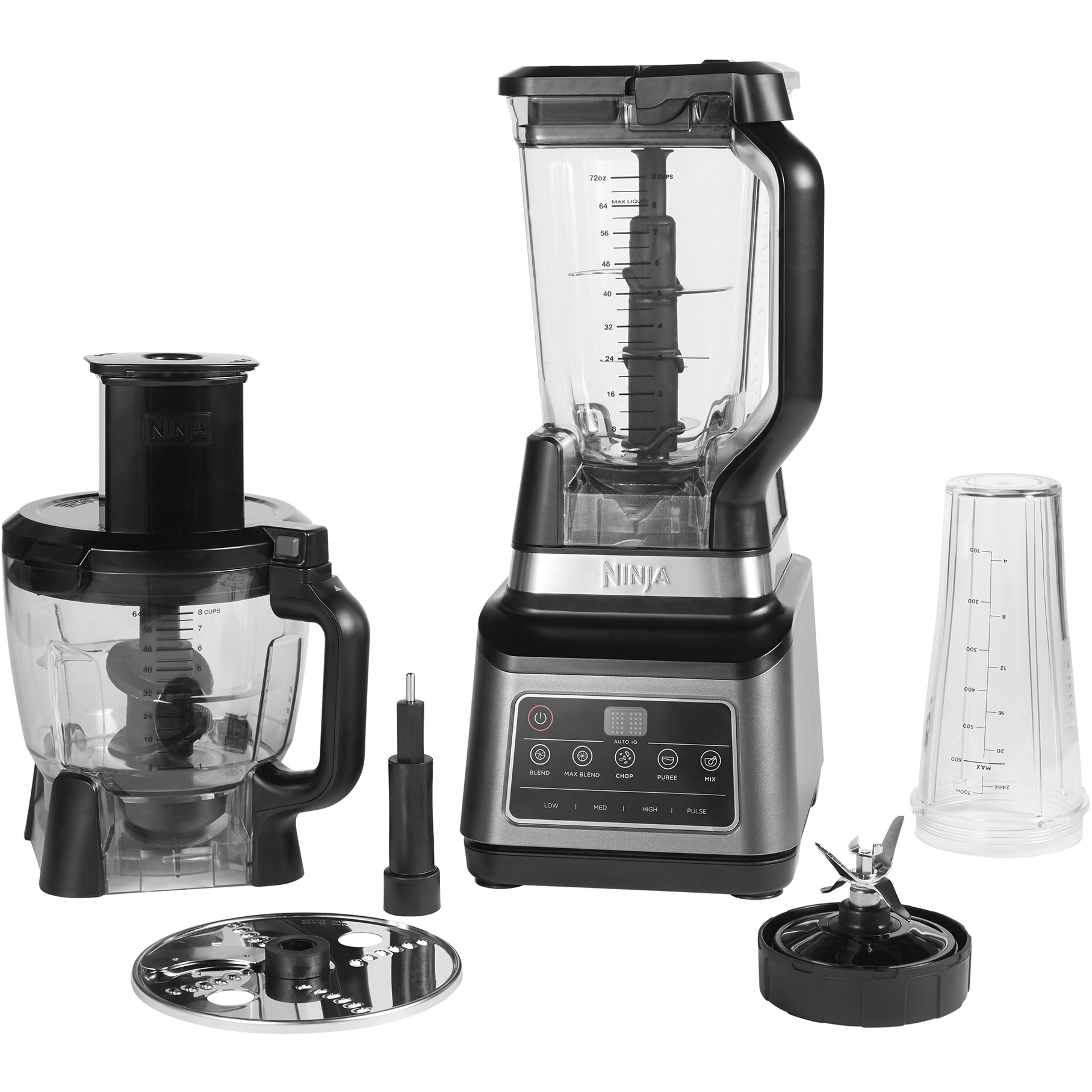 Ninja BN800 food processor 1200 W 1.8 L Black, Silver-10