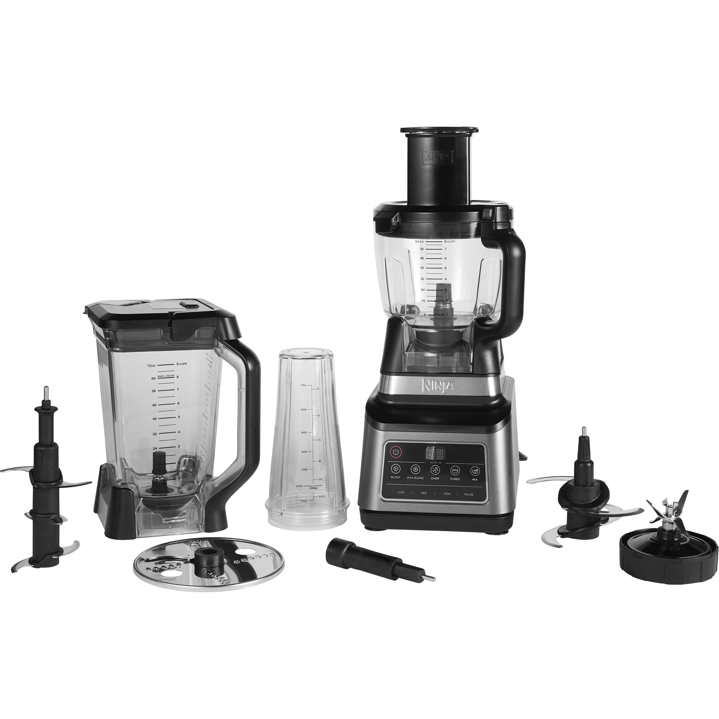 Ninja BN800 food processor 1200 W 1.8 L Black, Silver-11