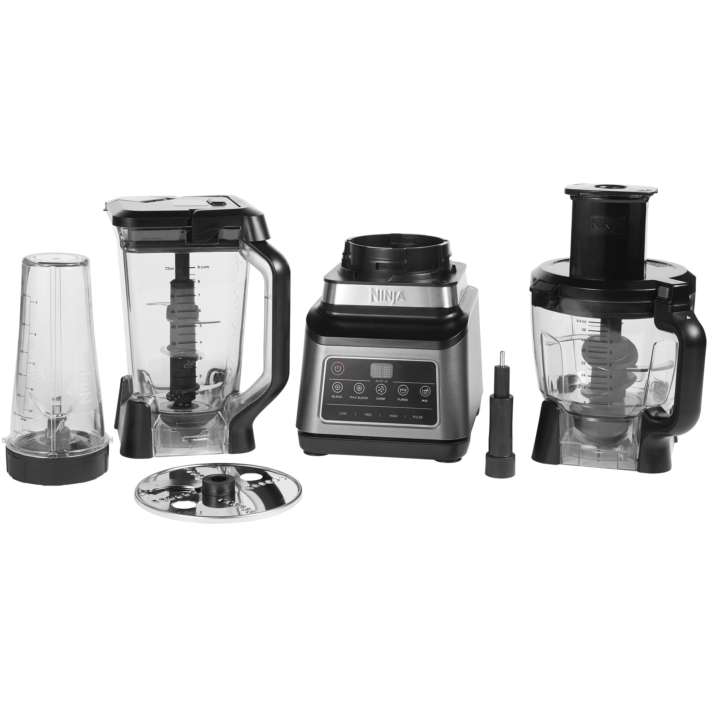 Ninja BN800 food processor 1200 W 1.8 L Black, Silver-12