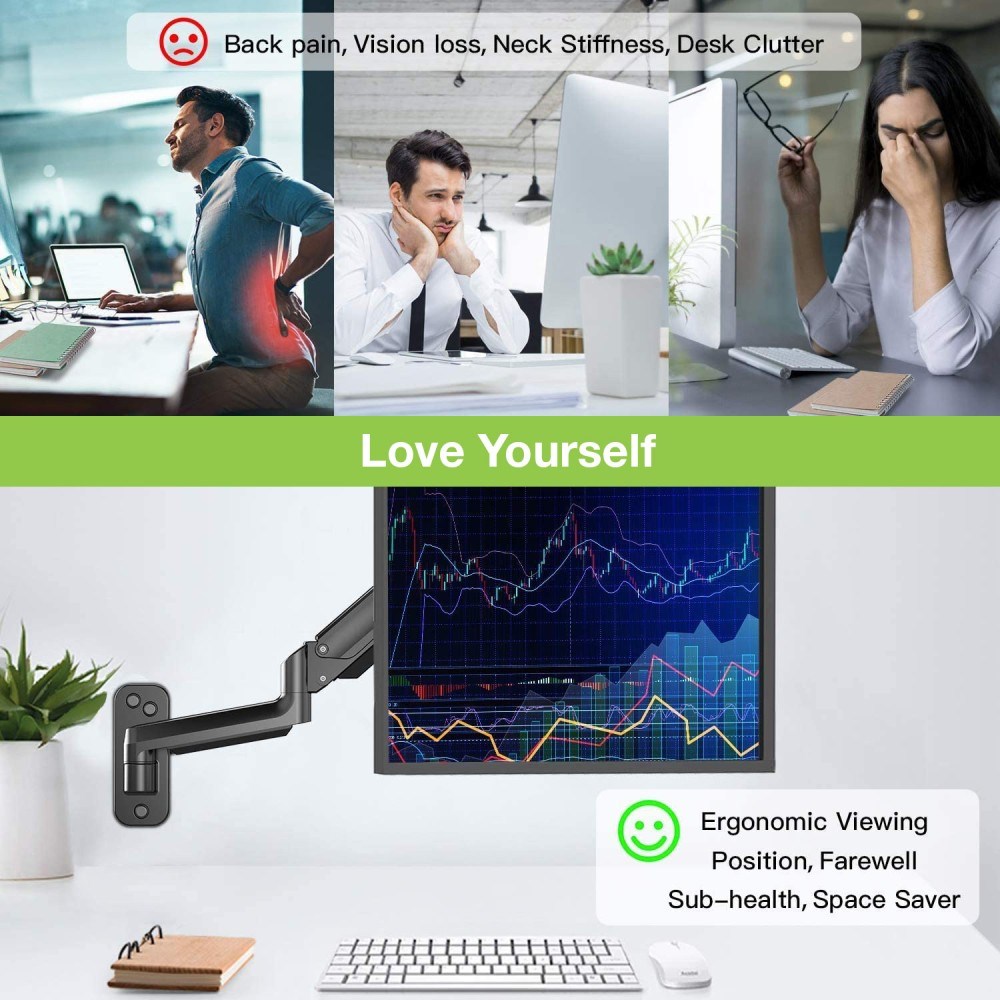 Nosač monitora TECHLY ICA-LCD G112 (za 32", zidni)-8