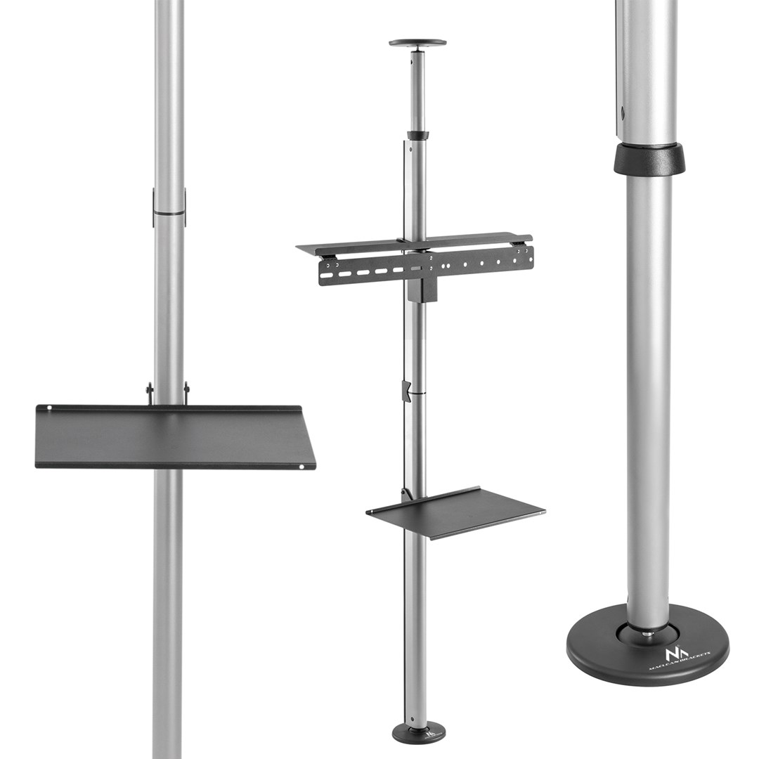 Nosač za TV MACLEAN MC-791N (za strop i pod, s policom, 37"-70", max. 30 kg)-5
