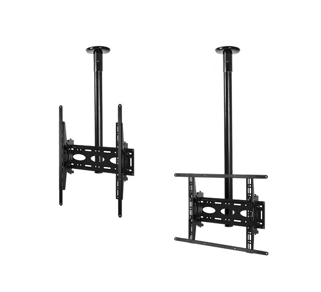 Nosač za TV stropni B-TECH Universal 1MBTM071 (39"- 65", do 50 kg, nagib -15 - 15°)-1